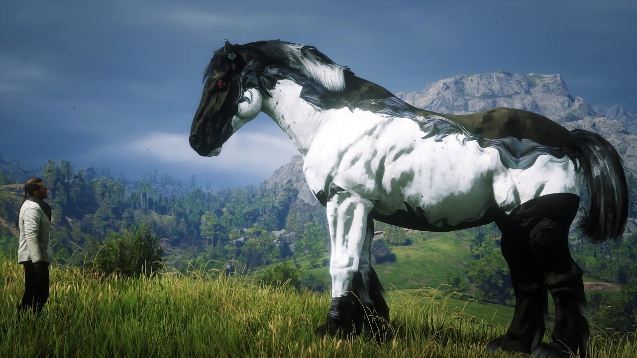 Found This Huge Symbiote Horse at a Pirate Ship on a Secret Island | RDR2 Legendary Horse  (Modded)