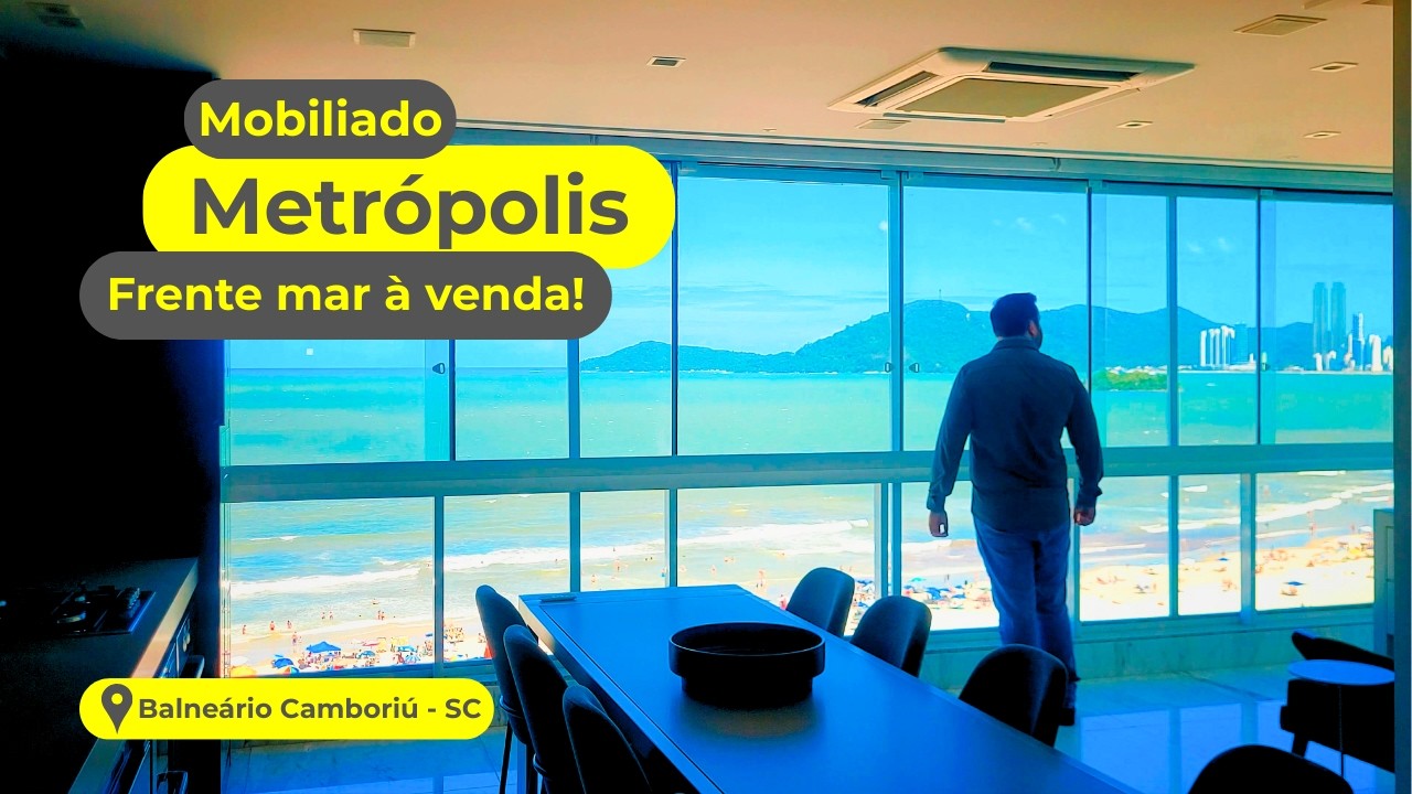 Um dos Endereços Mais Valorizados do Brasil | 316m² Frente Mar na Av. Atlântica – BC