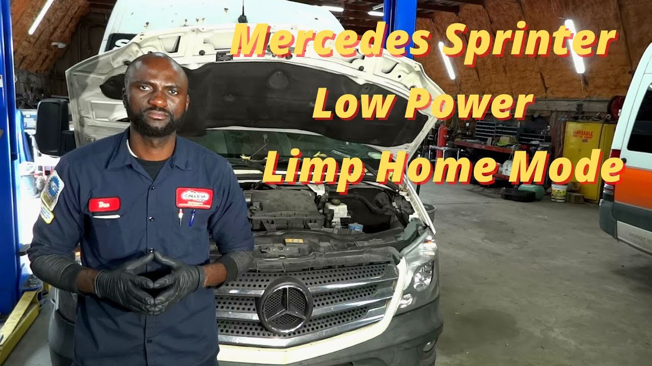 Mercedes Sprinter 2.1L, низкий уровень мощности, аварийный режим и горит индикатор Check Engine, ...