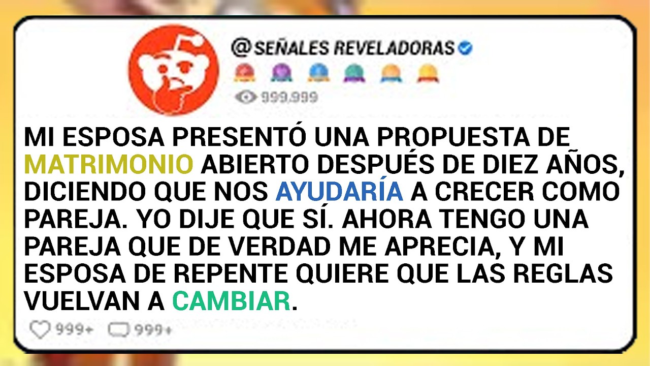 Mi Esposa Presentó Una Propuesta De Matrimonio Abierto Después De Diez Años, Diciendo Que Nos...
