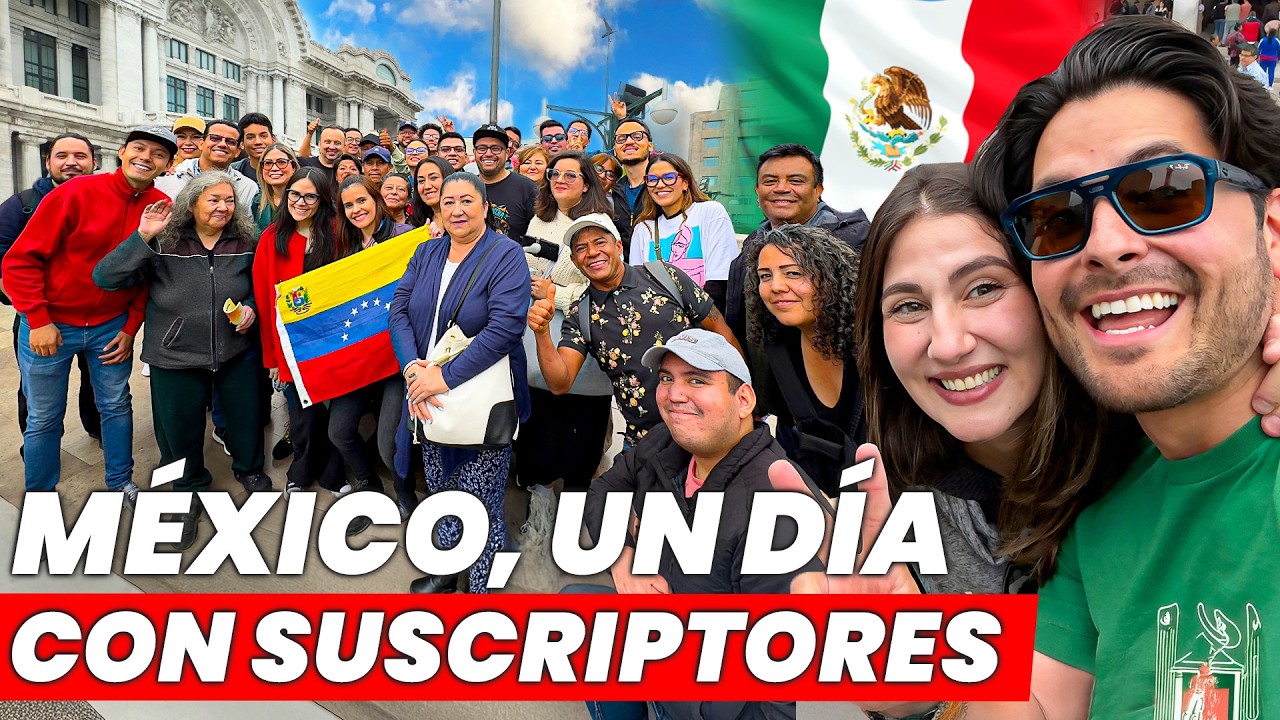 Pasamos UN DÍA INCREÍBLE en Ciudad de México 🇲🇽 | No esperábamos esto