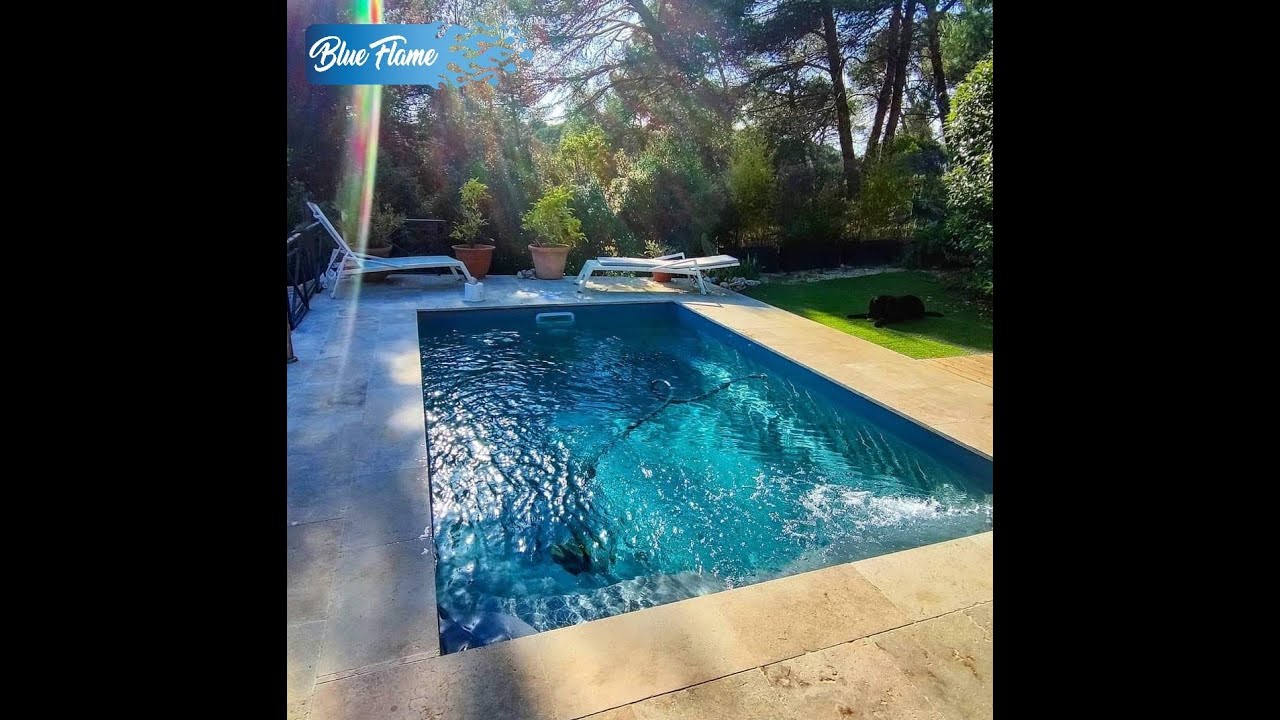 videos chantiers Blue Flame Rénovation Piscine
