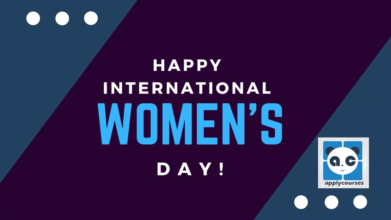 Happy International Women's day- Applycourses