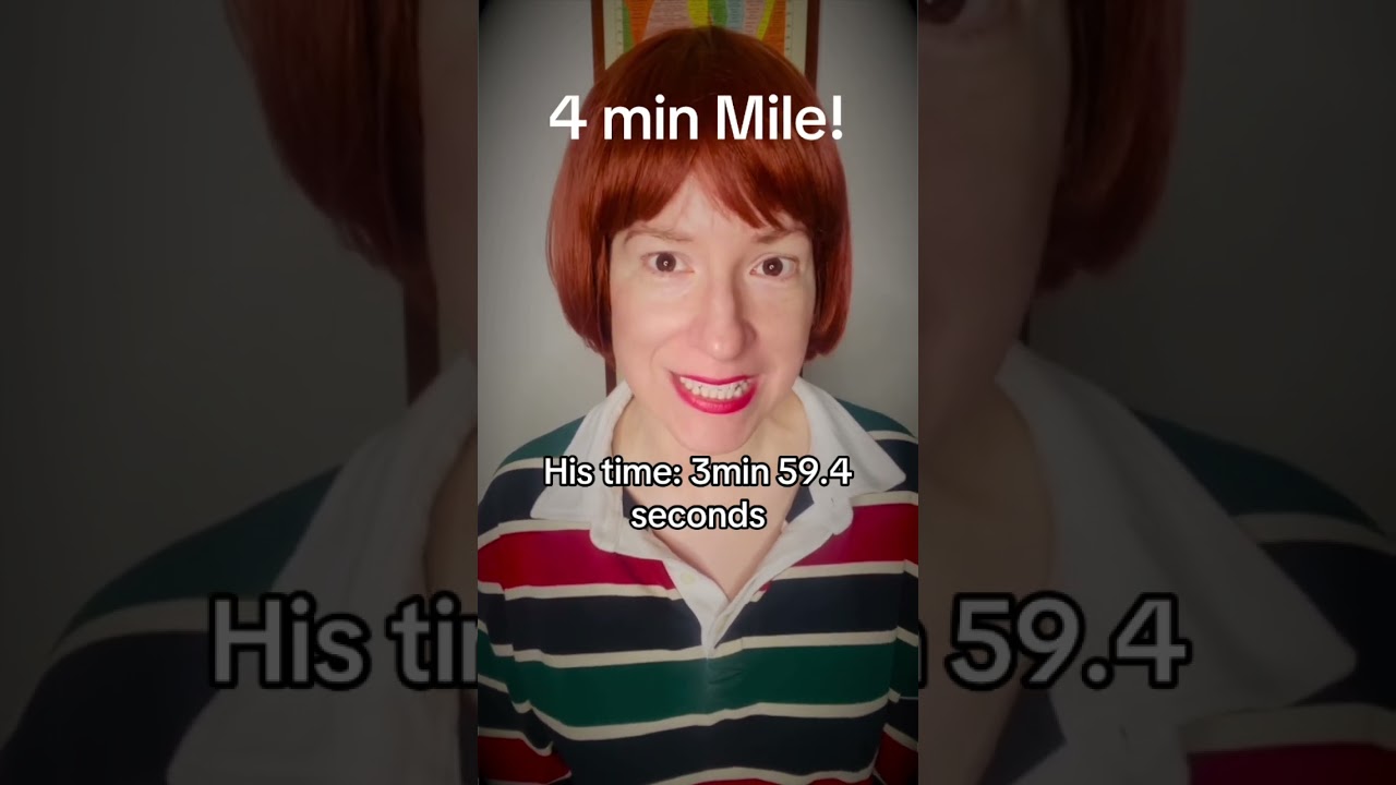 May 6, 4 min Mile is broken! #onthisdayinhistory #comedy #running #4minmile #history #historyfacts