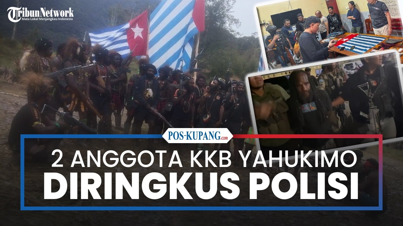 Satgas Damai Cartenz Ringkus Dua Anggota KKB Yahukimo