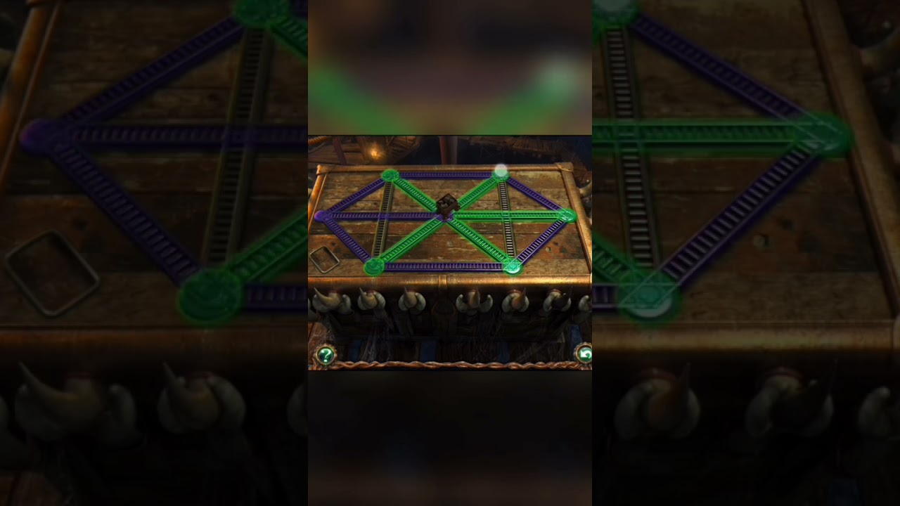 Lost Lands 1 train line puzzle solve