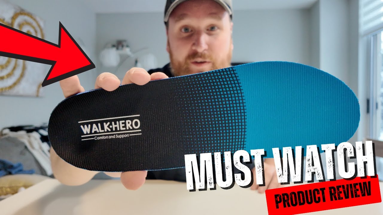 Is This The Best Insole & Orthotic on Amazon? (Walk Hero Insoles for Men)
