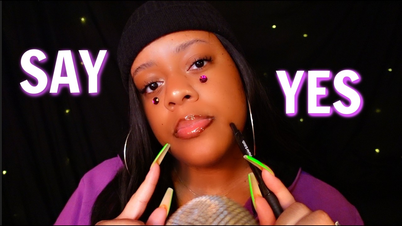 ASMR If You Say YES&hellip;You Can Go To Sleep 😴💜 *whispered questions*