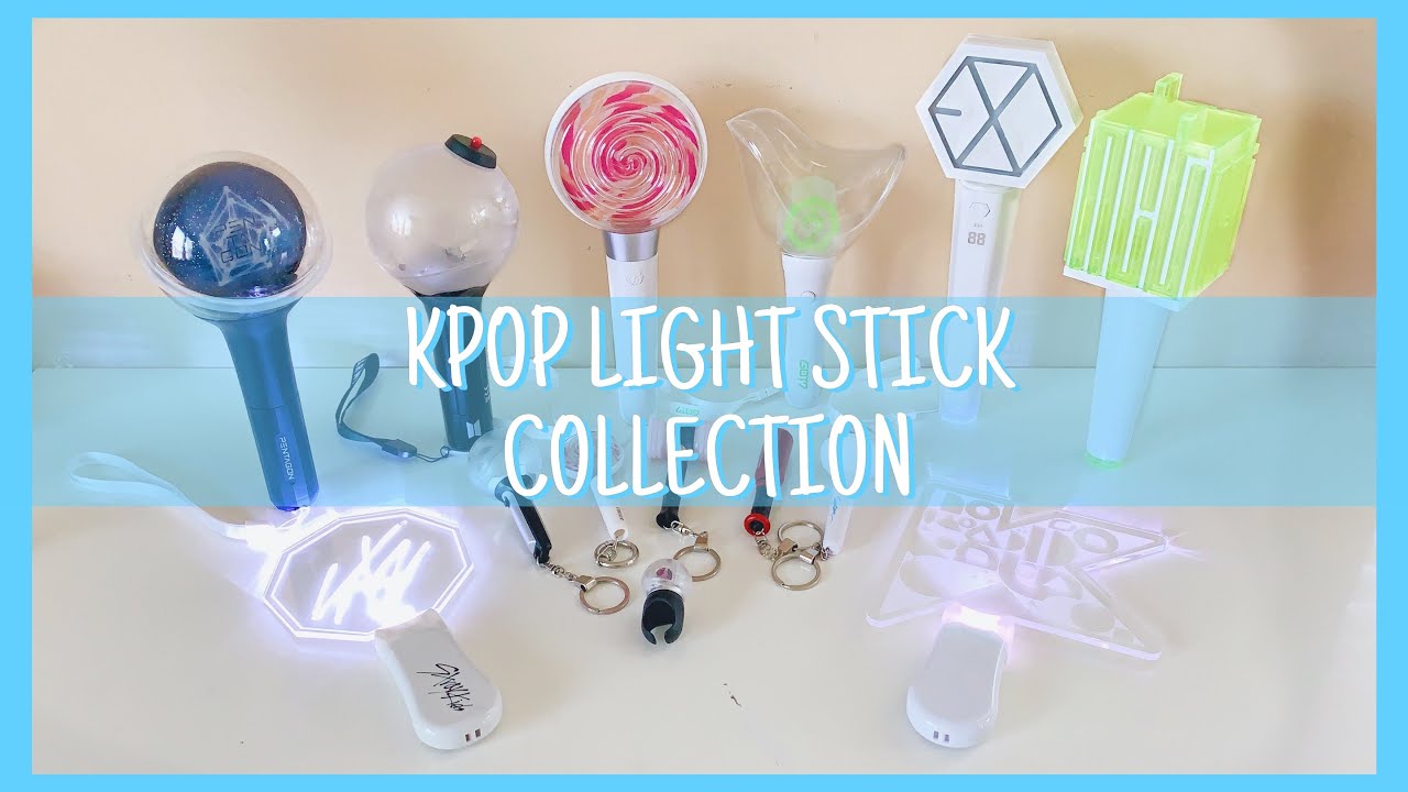 MY KPOP LIGHT STICK COLLECTION 2019