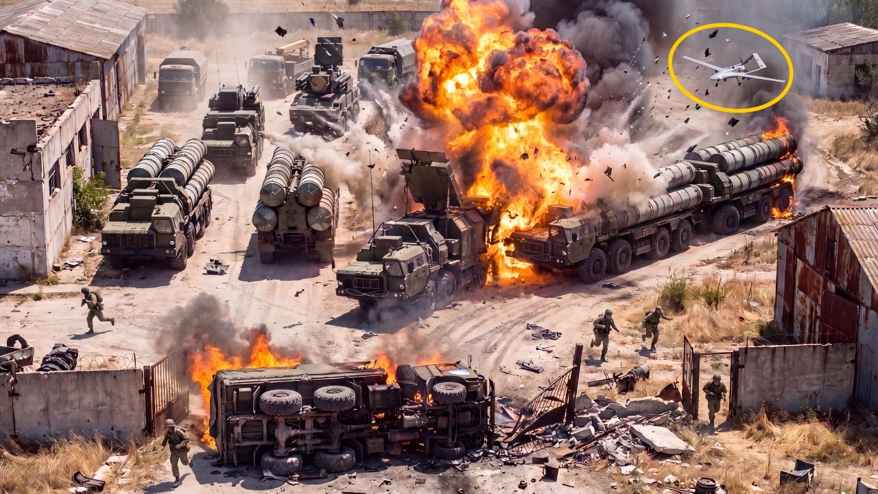Russia Rushed a $240M S-400 Convoy to Reinforce CRIMEA &mdash; Straight Into UKRAINE&rsquo;S TRAP #ukrainewar