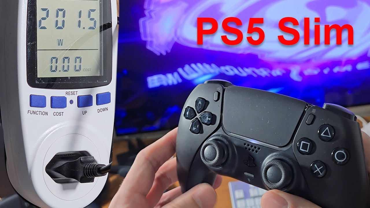 PS5 Slim: Consumo de Energia, puxa muita energia?