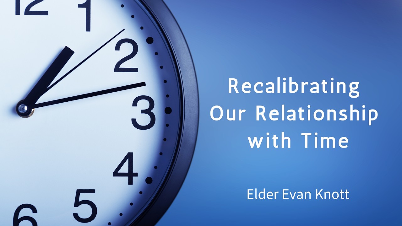 Re calibrating our Relationship with Time