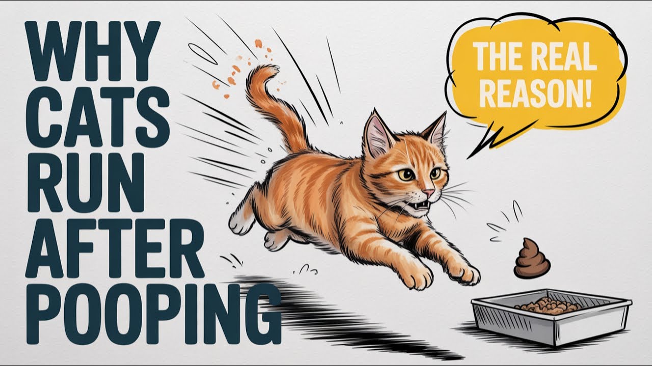 Why Cats Run After Pooping (The Zoomies Explained)