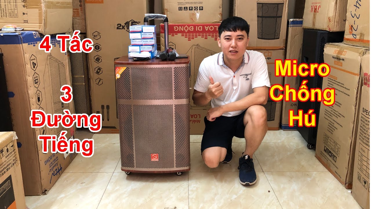 Chiếc Loa K&eacute;o chống h&uacute; tốt nhất hiện nay với Sonaco 156V