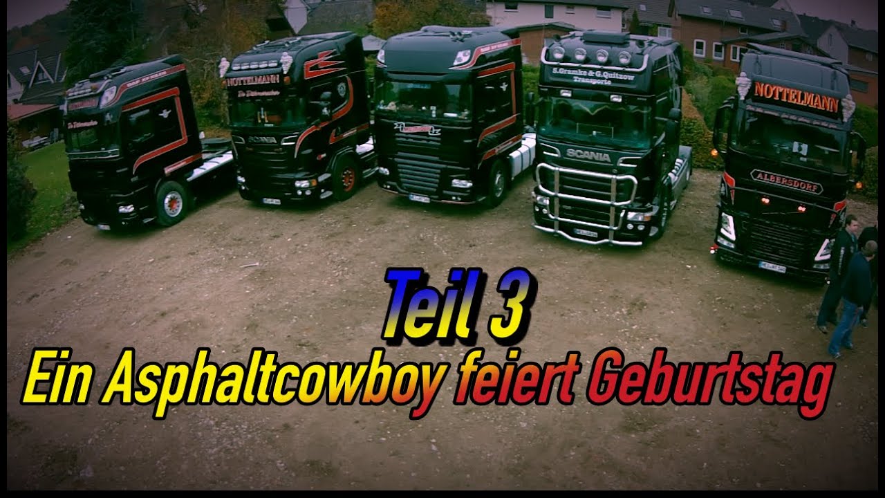 Ein Asphalt Cowboy feiert Geburtstag Teil 3 Die Party