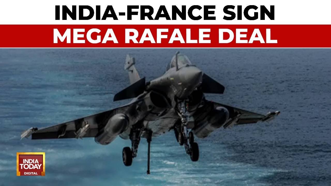 India Inks Deal With France For 26 Rafale-M Fighter Jets For Indian Navy | India Today