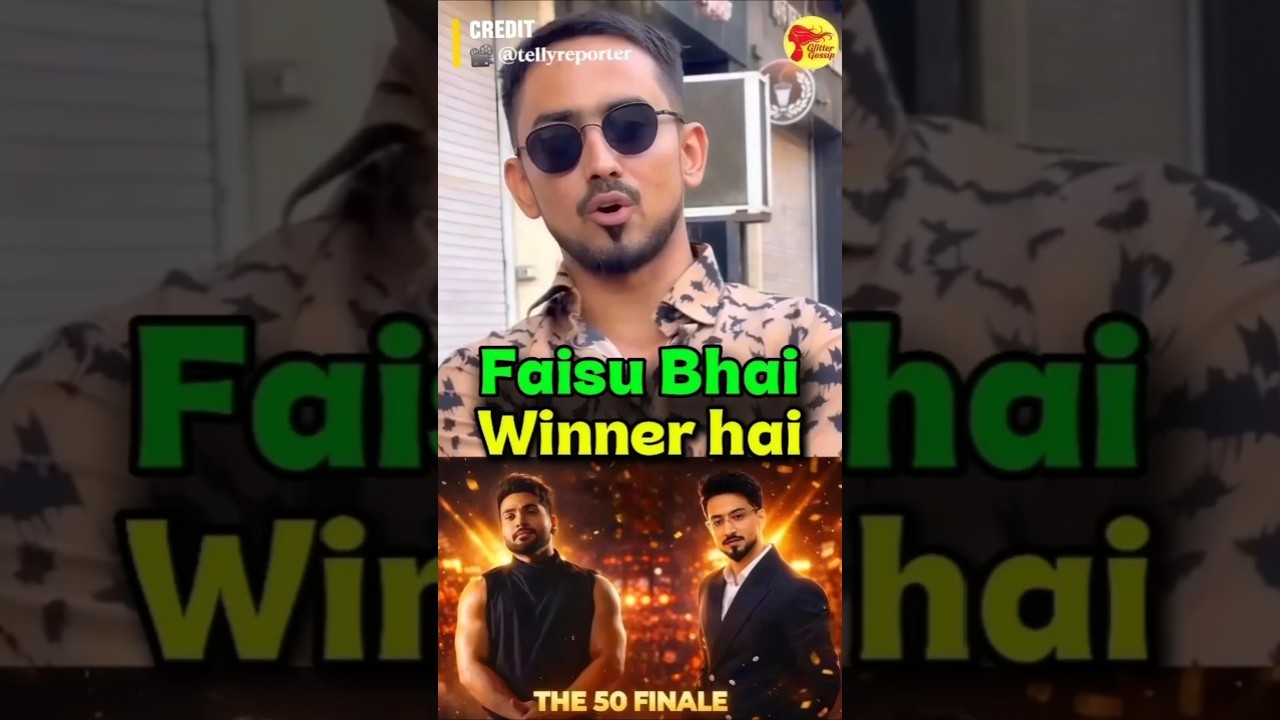 Faisu Bhai Winner hai #the50 #mrfaisu