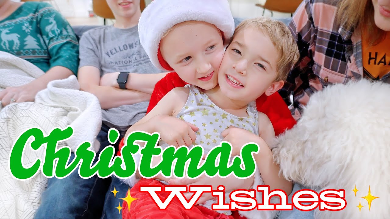 All I want for Christmas is...