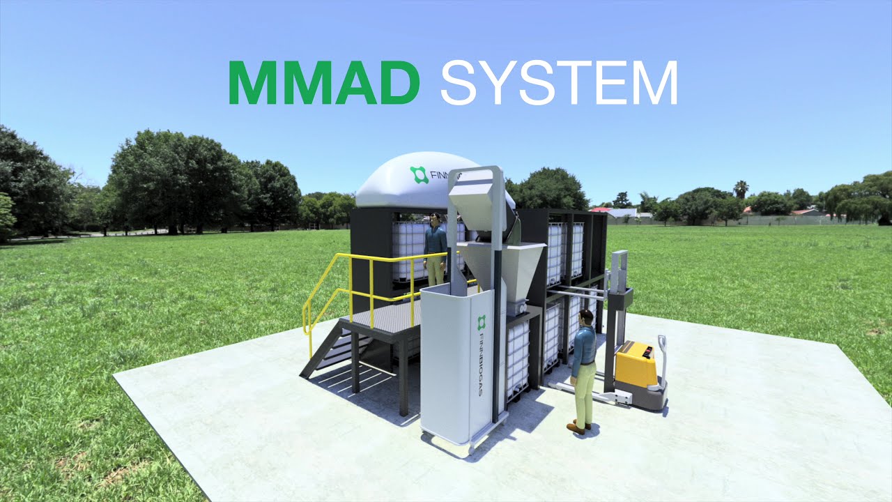 Micro Modular Anaerobic Digester (MMAD) System.