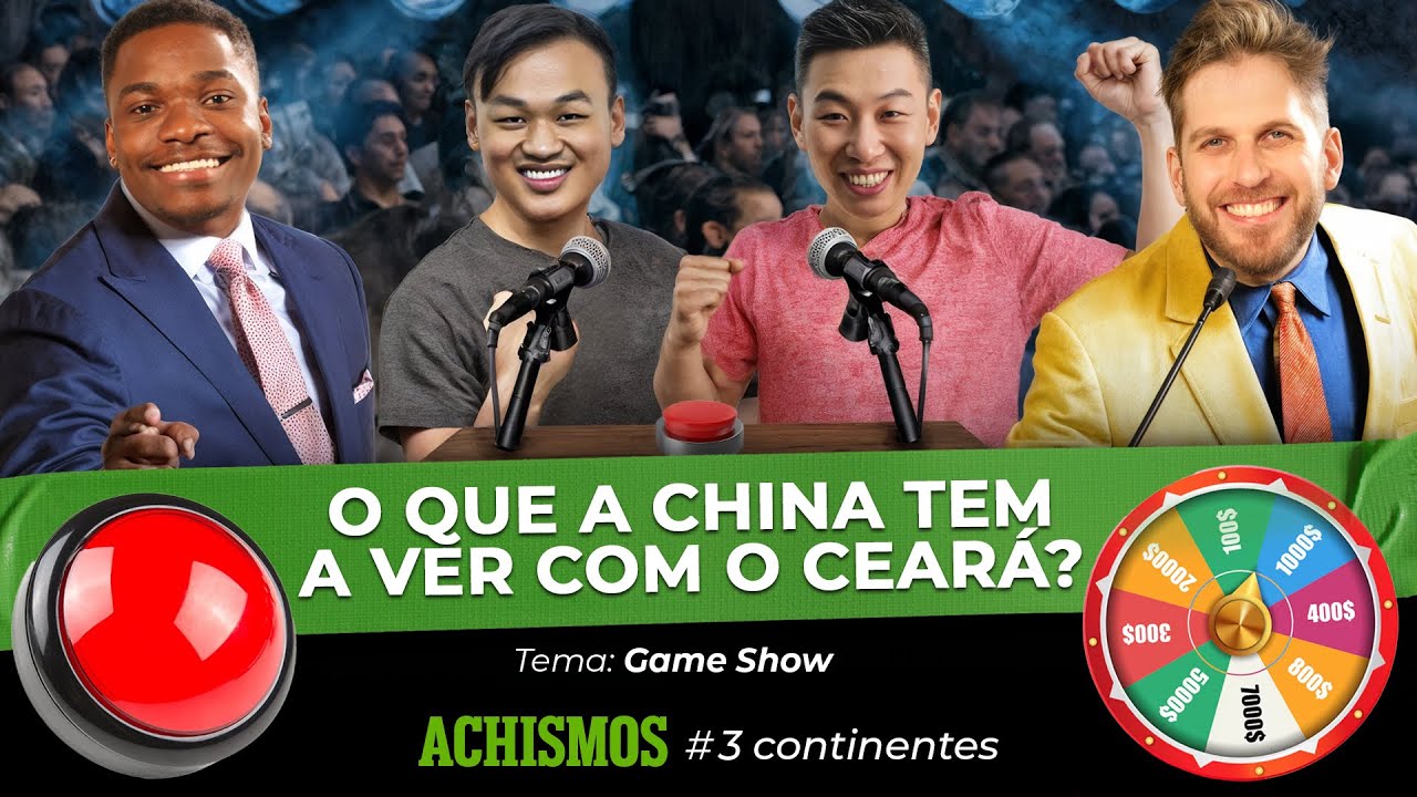 GAME SHOW: QUEM SABE MAIS SOBRE A CHINA E CEARÁ? | #3CONTINENTES #69