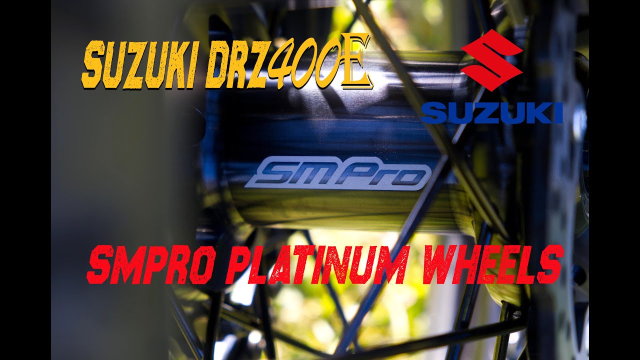 Ep 34. SMProPlatinum Wheels, Zeta Racing Rotors, RHK Sprocket & Motoz Tyre Install Suzuki DRZ400E