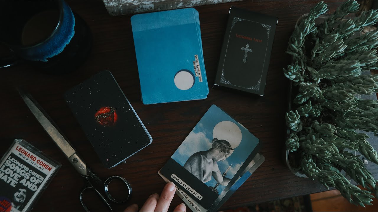 Super Chatty Birthday Deck Unboxing // These Blue Bones Oracle, Lacrimosa Tarot and Limerance Tarot