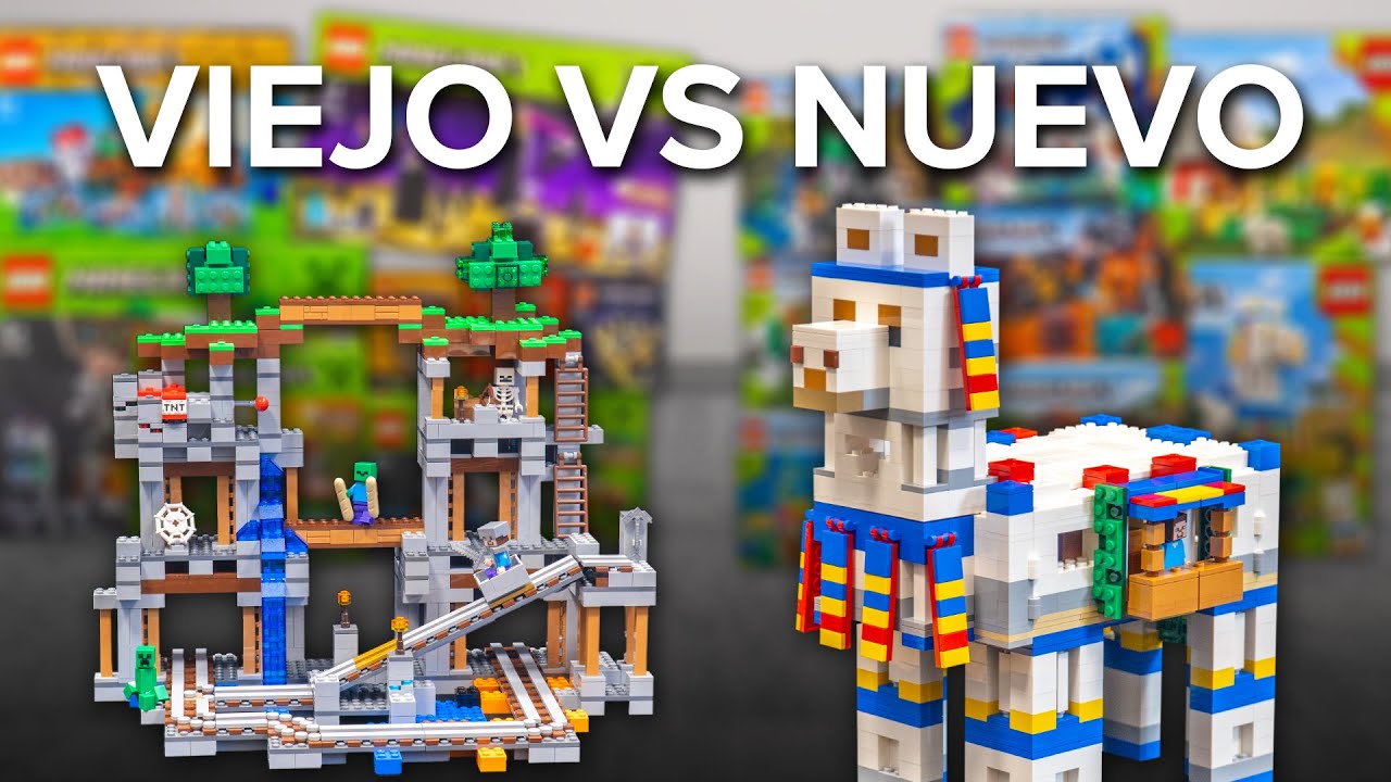 Construí Cada NUEVO vs VIEJO LEGO de Minecraft