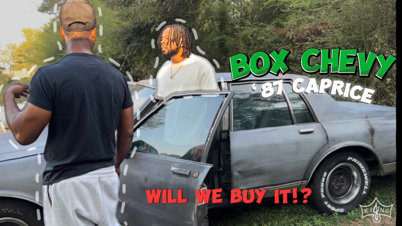 J. KING BUYS A BOX CHEVY