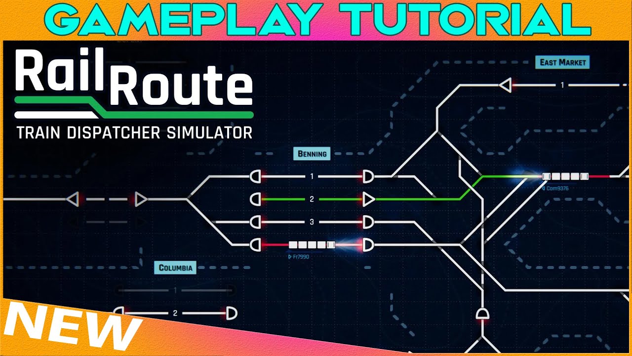 NEW + ADDICTIVE Train Dispatch Management Game! | Rail Route Train Dispatcher Simulator (ALPHA)
