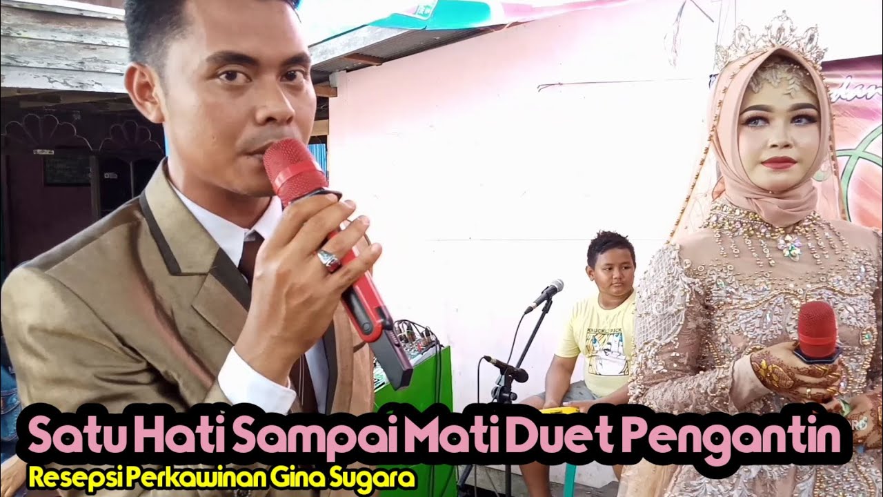 Fuad Keyboad Satu Hati Sampai Mati Duet Pengantin Resepsi Perkawinan Gina & Riva'i