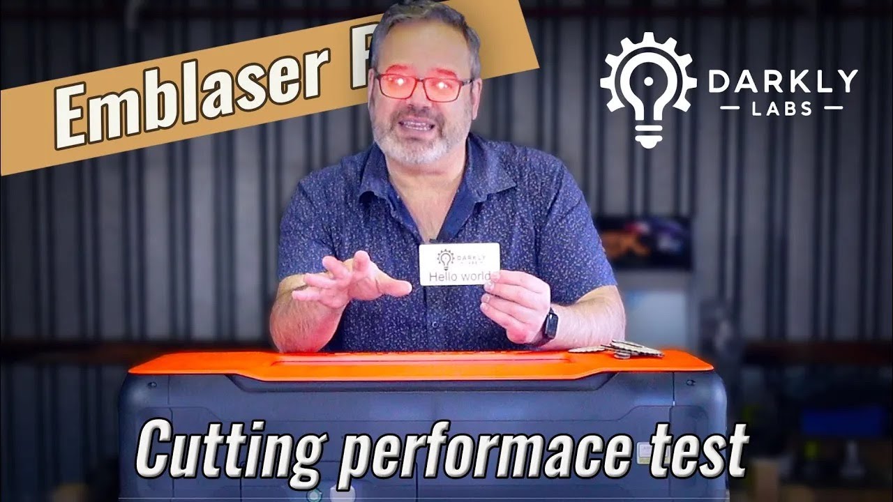Emblaser Pro: полная настройка с экстрактором + первый надрез!