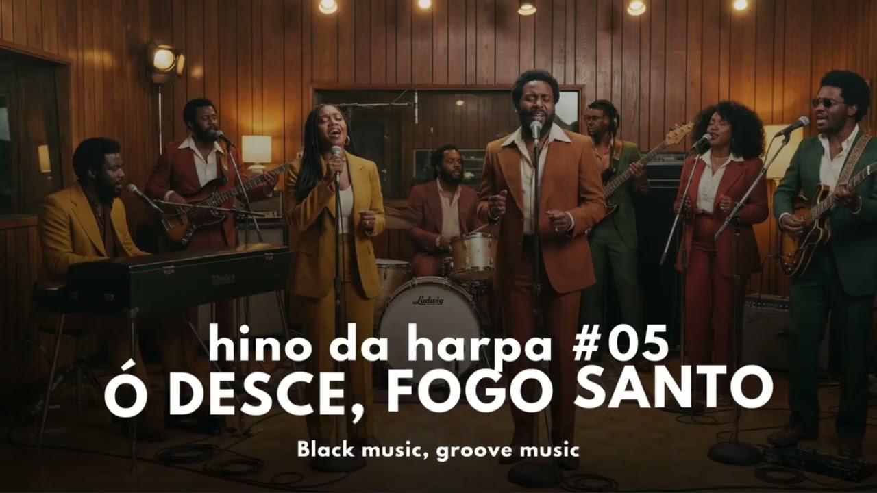 Ó DESCE, FOGO SANTO / HINO DA HARPA #05 / BLACK MUSIC, GROOVE MUSIC, SOUL MUSIC