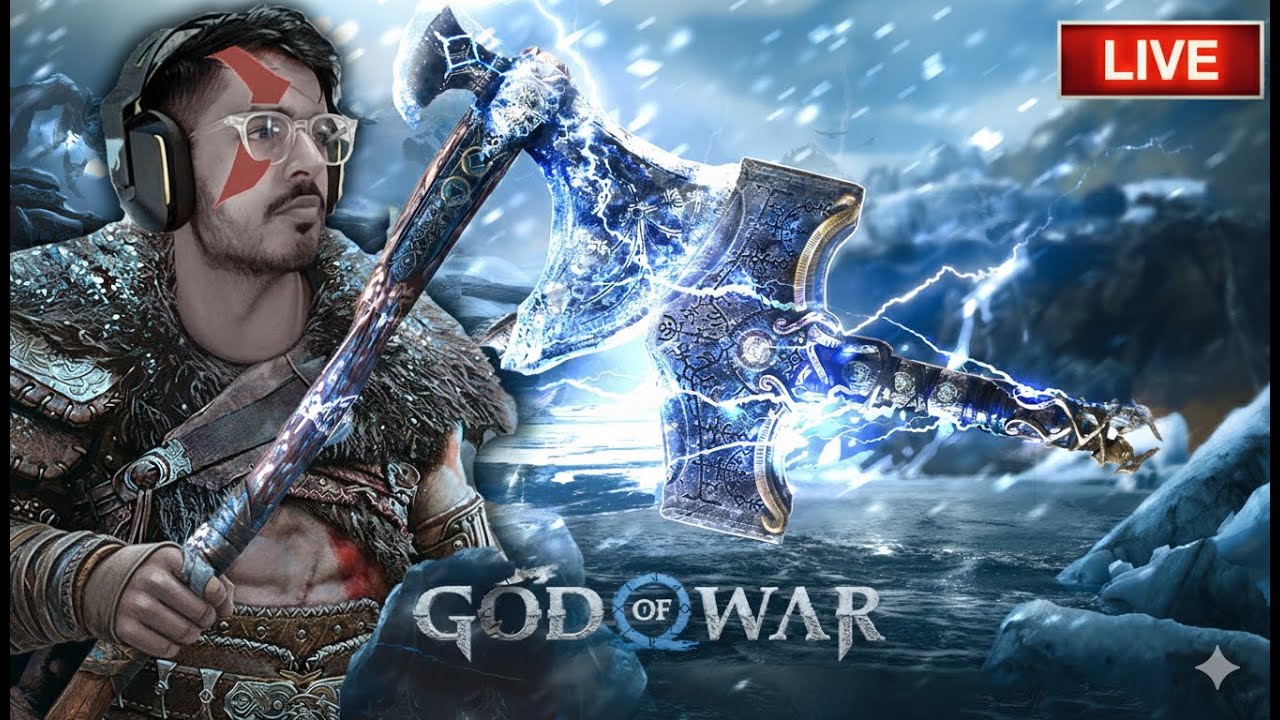 🔴GOD OF WAR 2018 LIVE! Starting the Journey ⚔️ Kratos' RETURN | PART 1