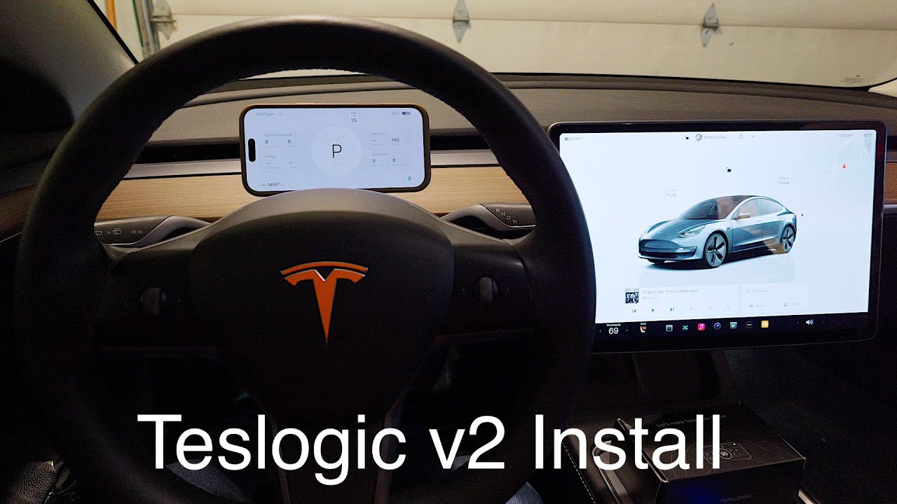 Teslogic v2 for Tesla Model 3 / Y Install