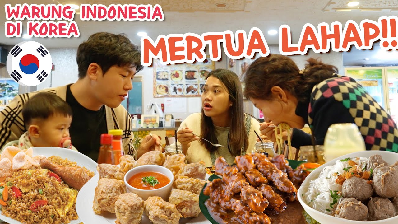 Buka Puasa sekalian ngajak Mertua🇰🇷 Nyoba Makanan Indonesia DI KOREA!!