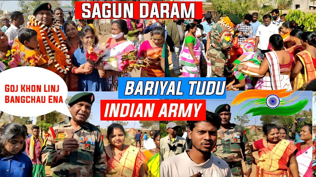 Indian Army Retarntment Welcome | Bariyal Tudu | Part-02 | Sagun Daram | Olah Ruwal Bela Sagun Daram