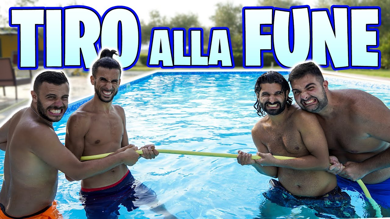 💪🌊 TIRO ALLA FUNE in PISCINA con gli ELITES! *infortunati*