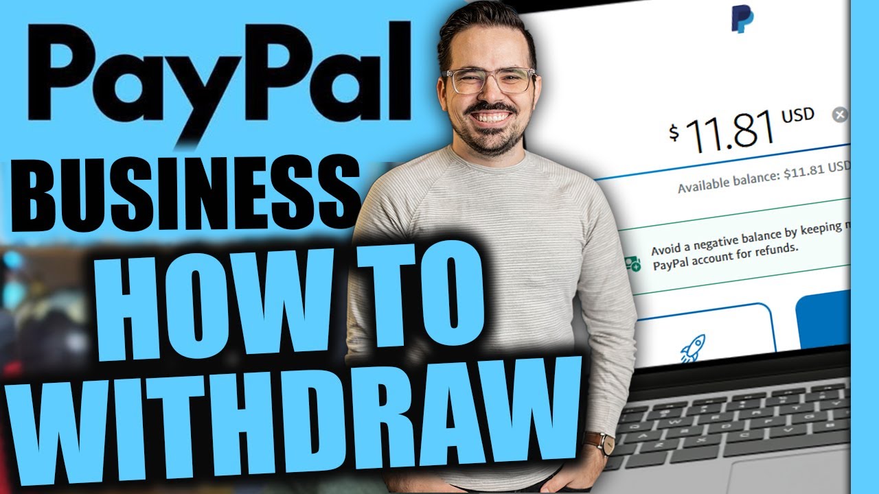 How to Withdraw From PayPal Business Account (Desktop)