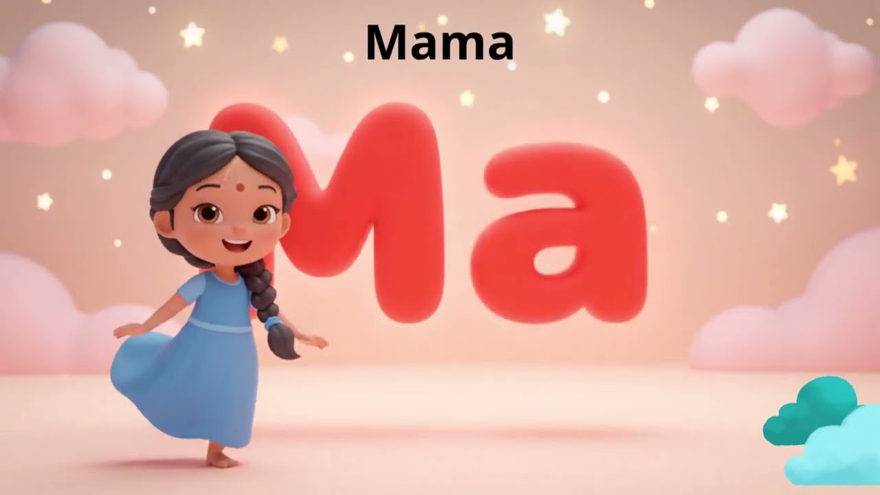 MA MA 🎶 Nauka czytania przez sylaby | Piosenka dla dzieci | Dzień Mamy (Trial)