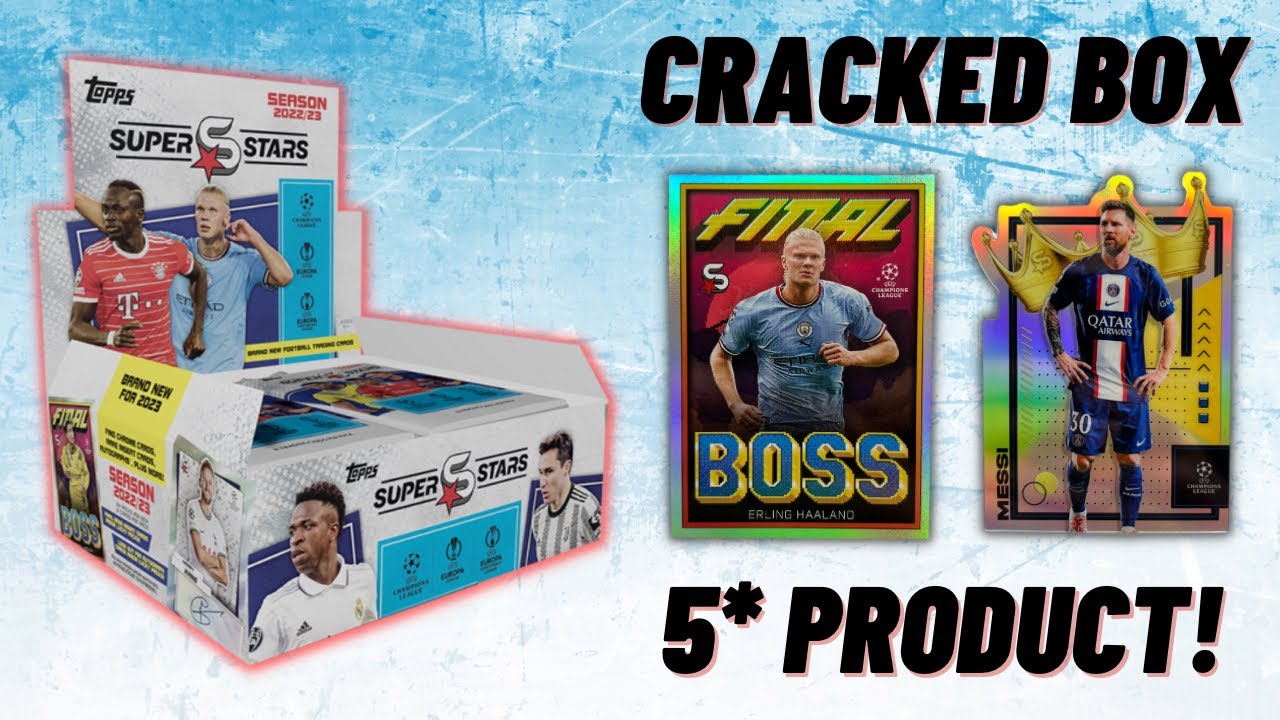 NEW! Topps UCC Superstars 2022/23 box opening! FINAL BOSS HIT!