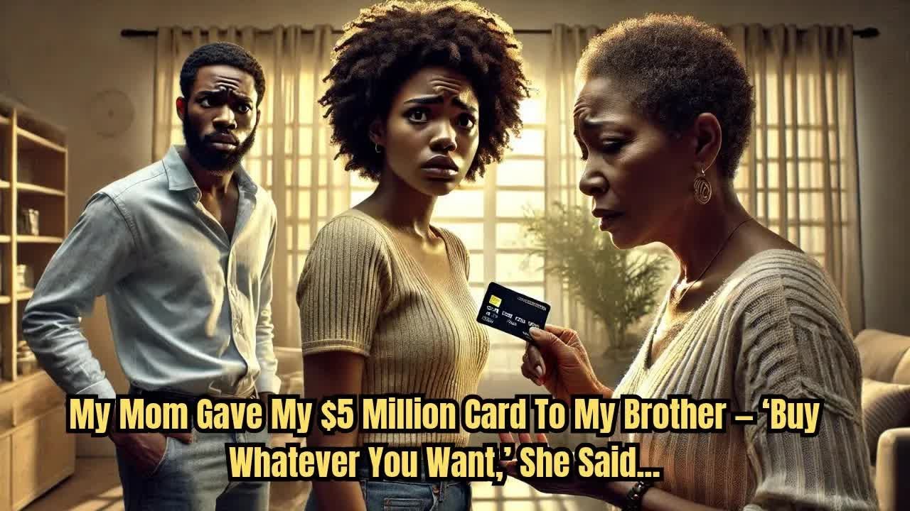 My Mom Gave My $5 Million Card To My Brother — ‘Buy Whatever You Want,’ She Said   #folklore #tales
