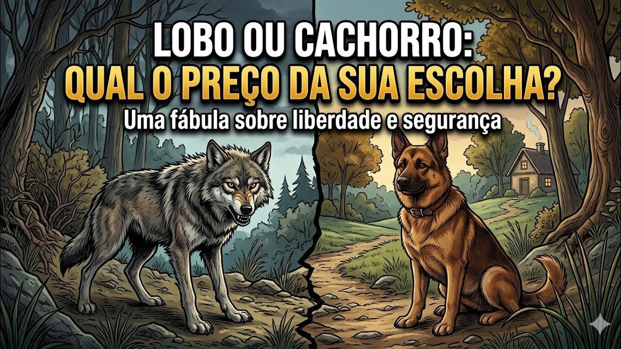 O Lobo e o Cachorro: por que a maioria das pessoas teme a liberdade?
