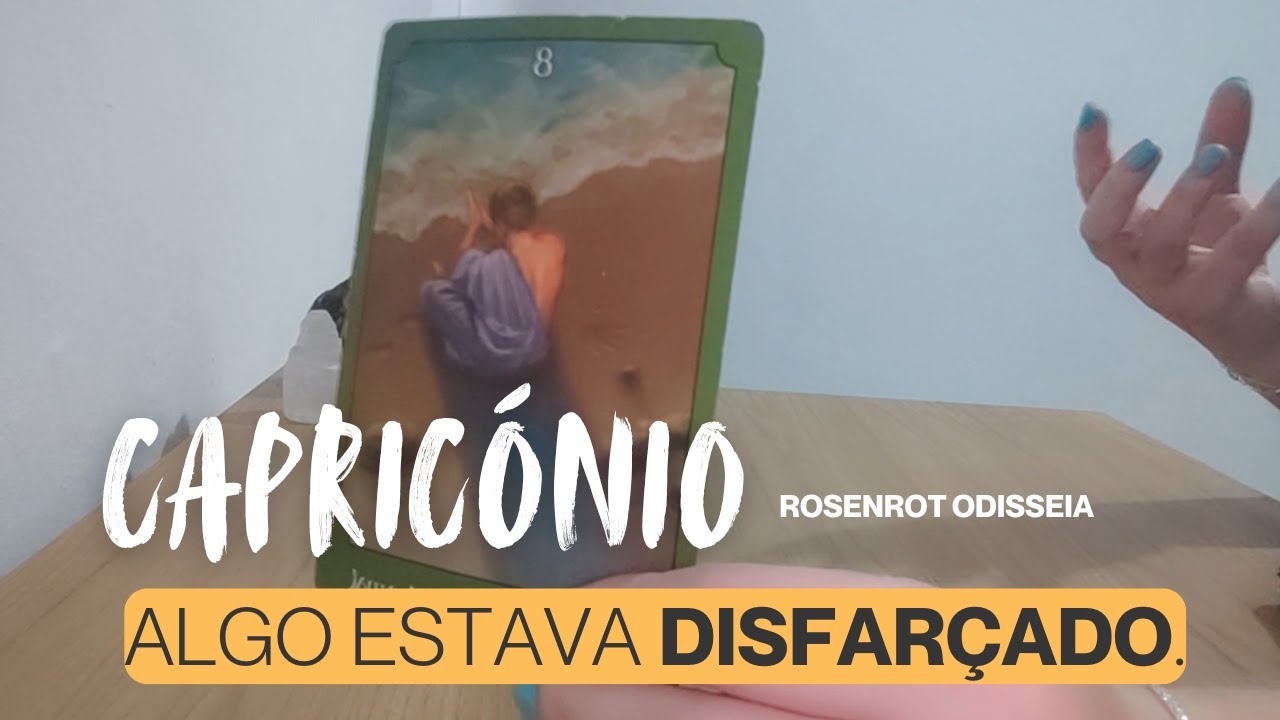 CAPRICÓRNIO ♑︎ - UM HOMEM COM INFLUÊNCIA — ALGO ESTAVA SENDO DISFARÇADO — SEGREDO EXPOSTO.