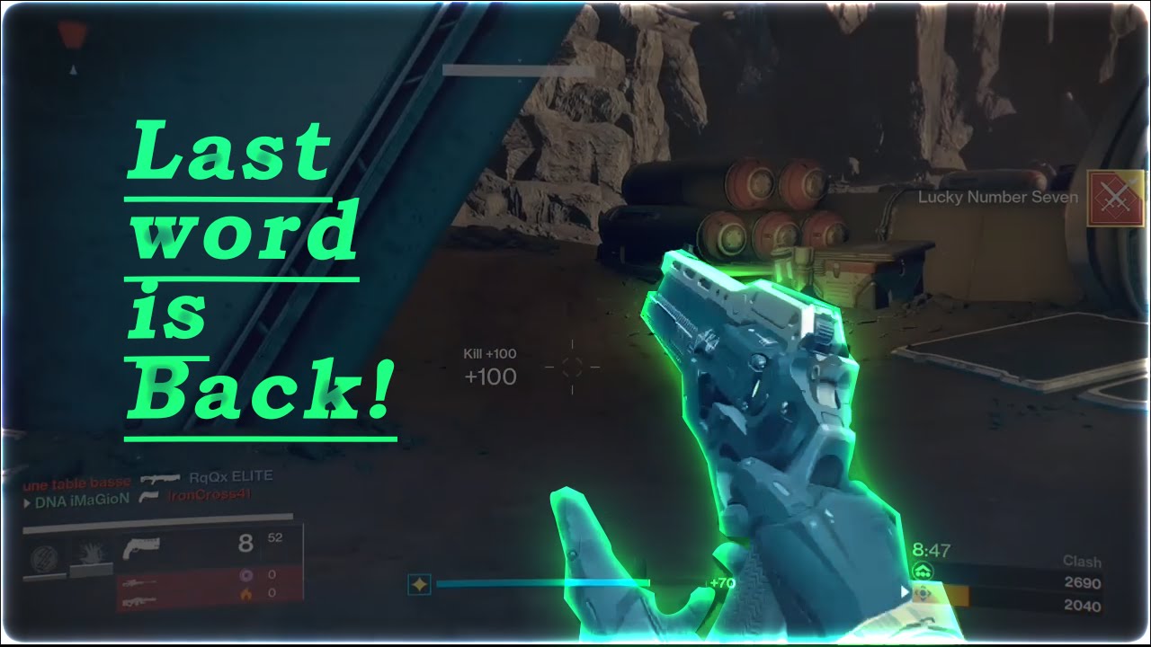 Destiny: Last Word is Back!