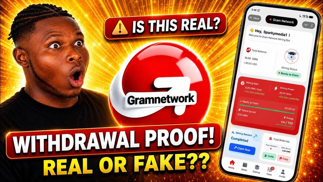 Gram Network Review &ndash; Real Or Fake? | New Mining App 2026