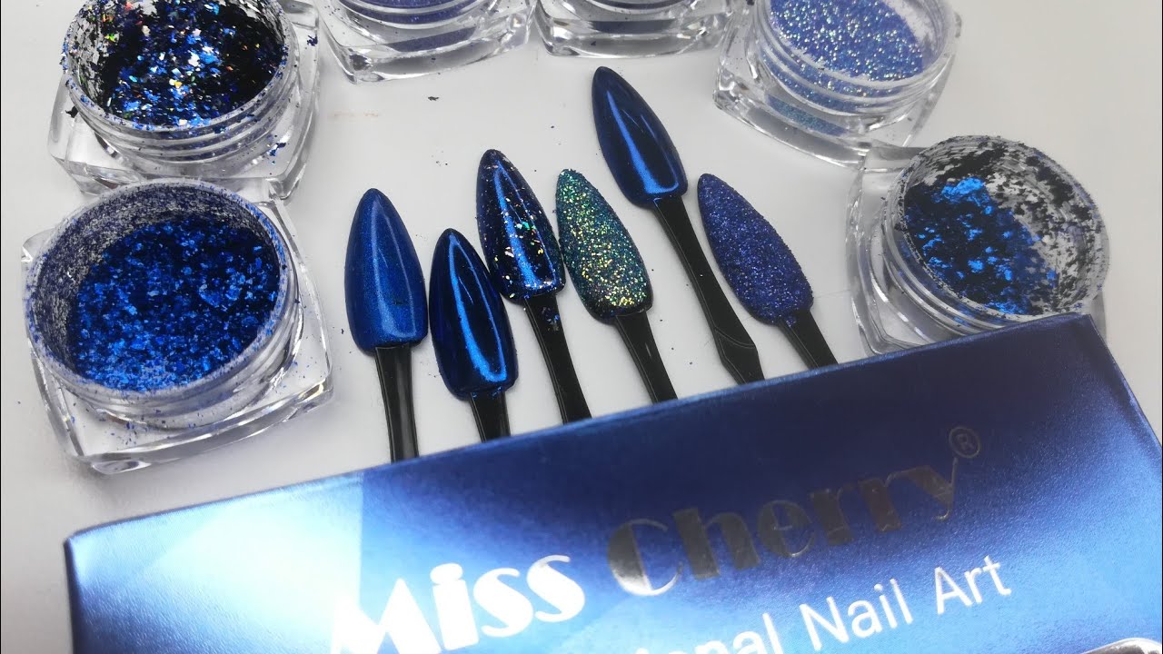 Efectos Azul Rey /uñas Azules /#misscherry