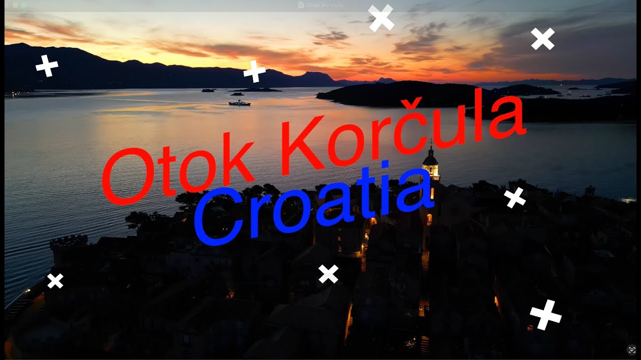 Otok Korčula Croatia 🇭🇷 (DJI Mini 3 Pro)