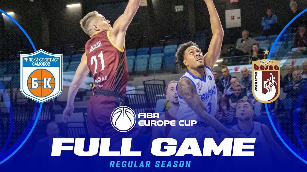Regular Season | Rilski Sportist v KK Bosna BH Telecom | Full Basketball Game | FIBA Europe Cup 2026