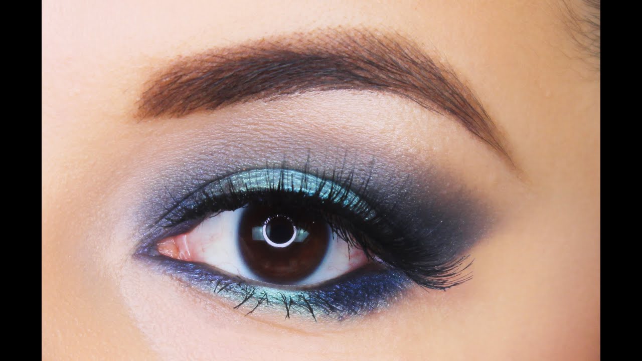 MAQUILLAJE DE OJOS PARA UNA NOCHE DE FIESTA I TURQUESA ATREVIDO