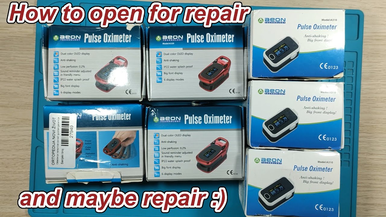7 Aeon Pulse Oximeter diagnose and repair / Dijagnostika i popravka oksimetara
